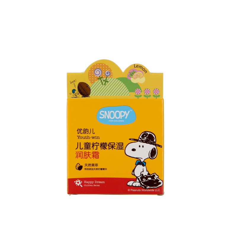SNOOPY兒童檸檬保濕潤膚霜