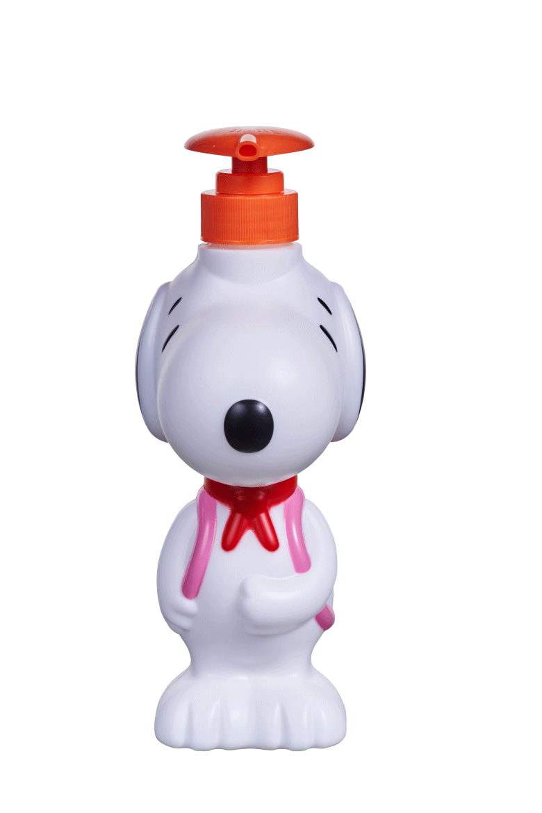 SNOOPY兒童鮮奶蛋白洗發(fā)沐浴精【3D】正面