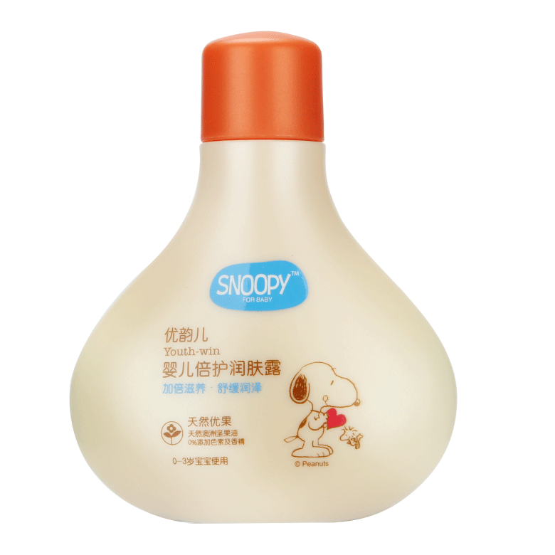 SNOOPY嬰兒倍護(hù)潤膚露 正面
