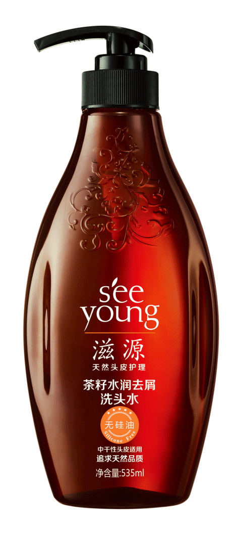 茶籽水潤去屑洗頭水