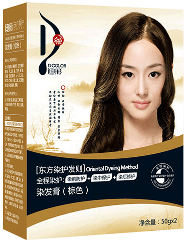 迪彩棕色染發(fā)劑